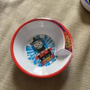 Vintage Thomas the Train Bowl Zak Designs Plastic Kids Dinnerware